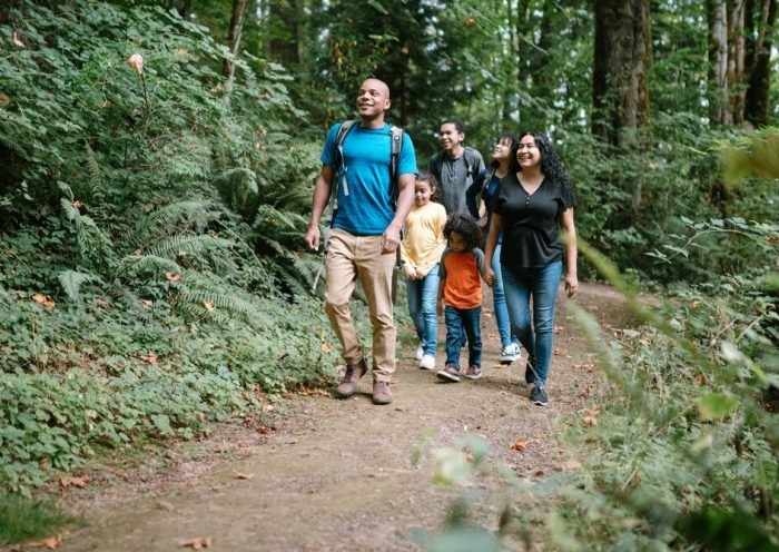 Take a hike with your family